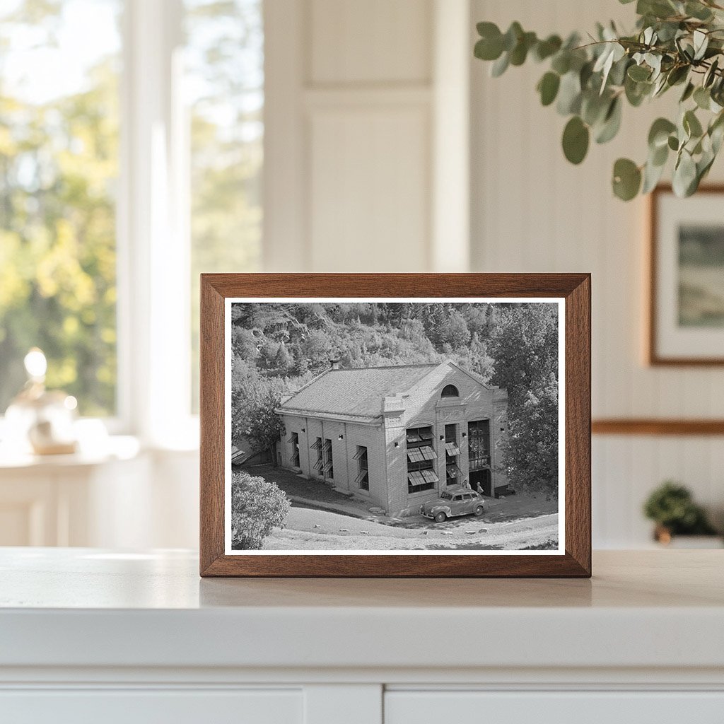 Hydroelectric Power Plant Logan City Utah 1940