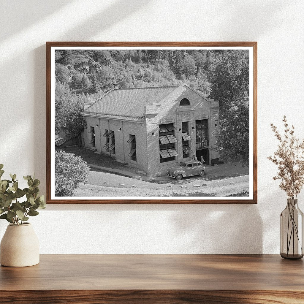 Hydroelectric Power Plant Logan City Utah 1940