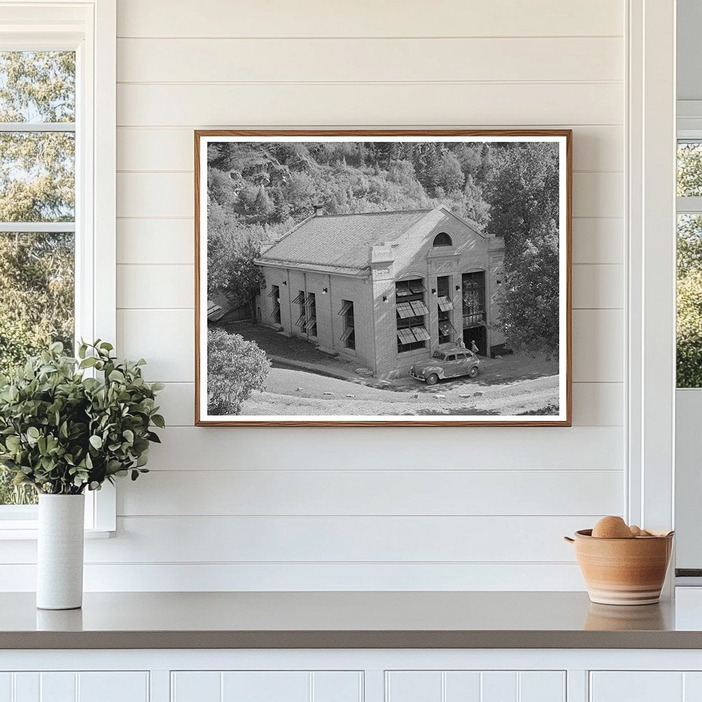 Hydroelectric Power Plant Logan City Utah 1940