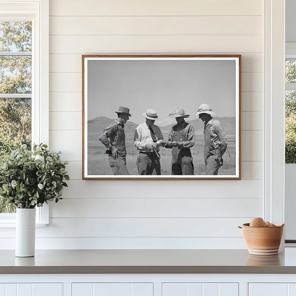 1940 Farm Security Administration Tractor Check Presentation