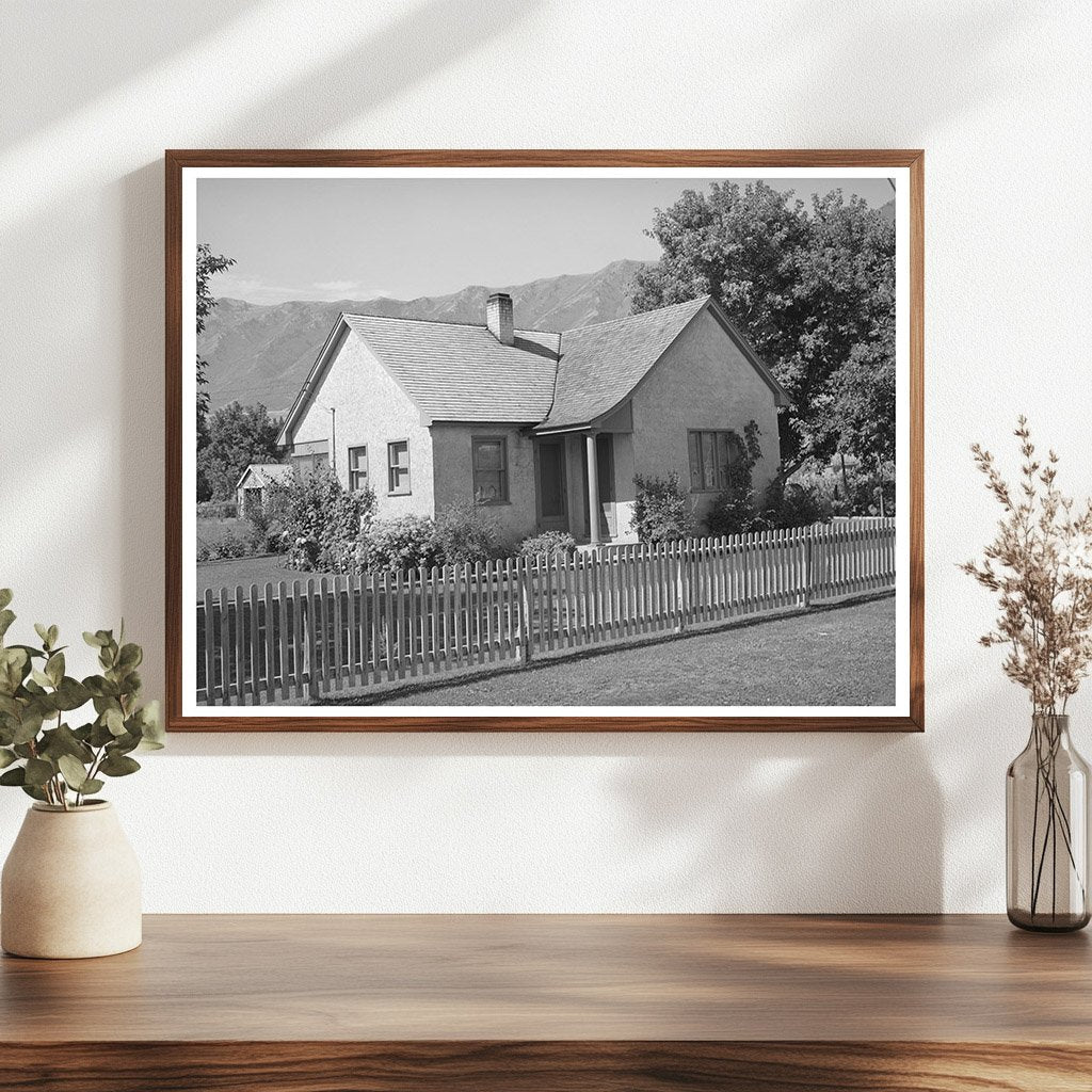 Historical Scene from Mendon Utah August 1940