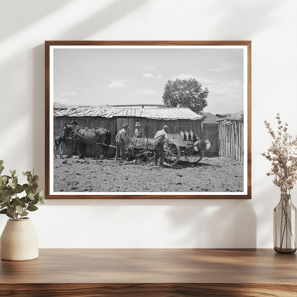 Farm Security Administration Cooperative Manure Spreader 1940