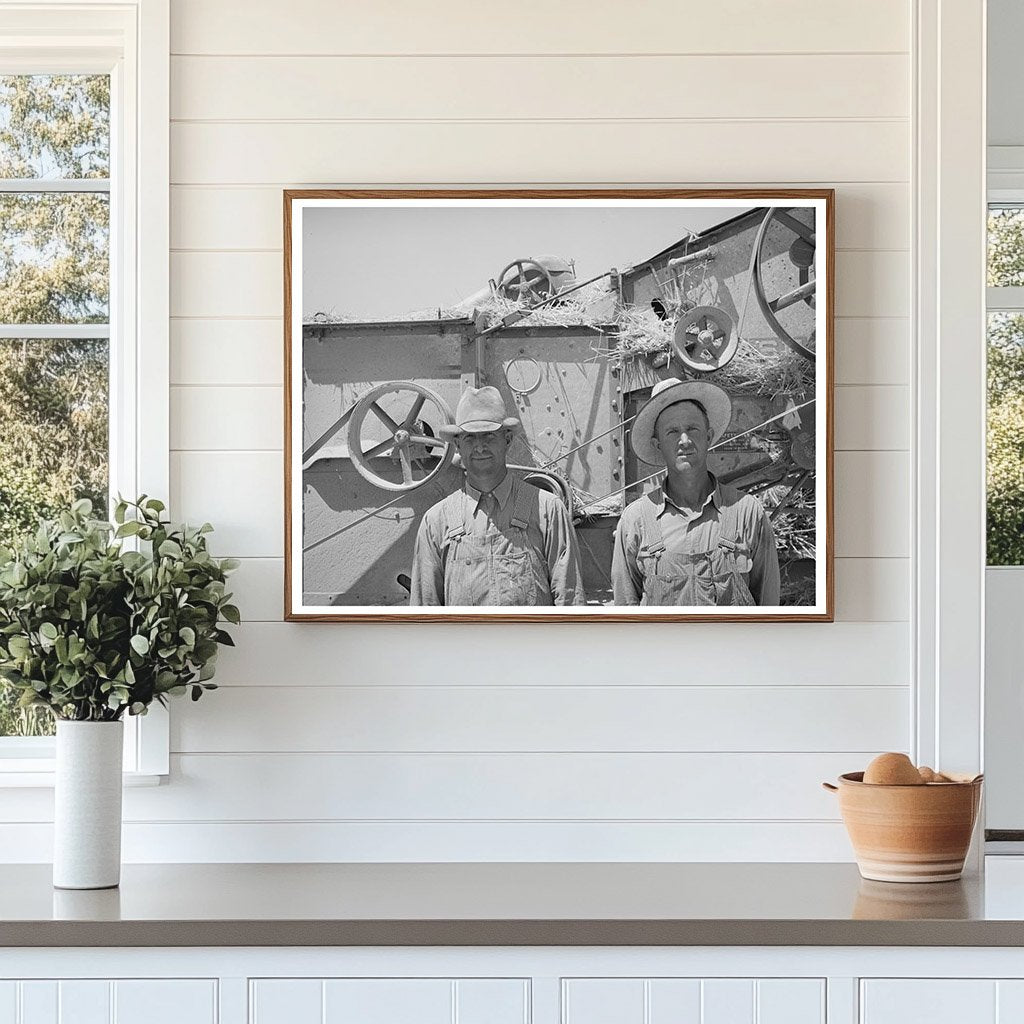 Farm Security Administration Cooperative Thresher Utah 1940