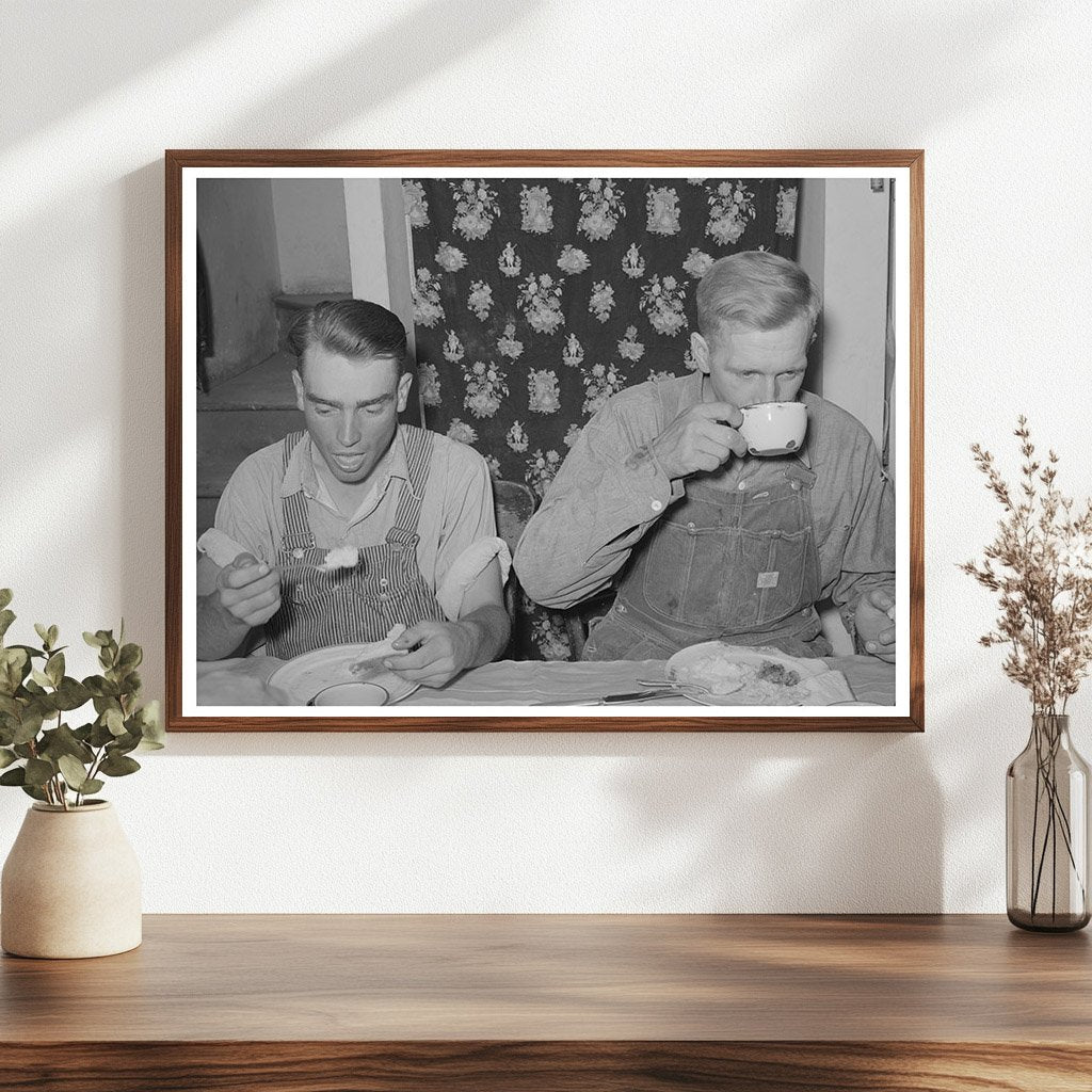 Mormon Farmers Dinner Box Elder County Utah August 1940