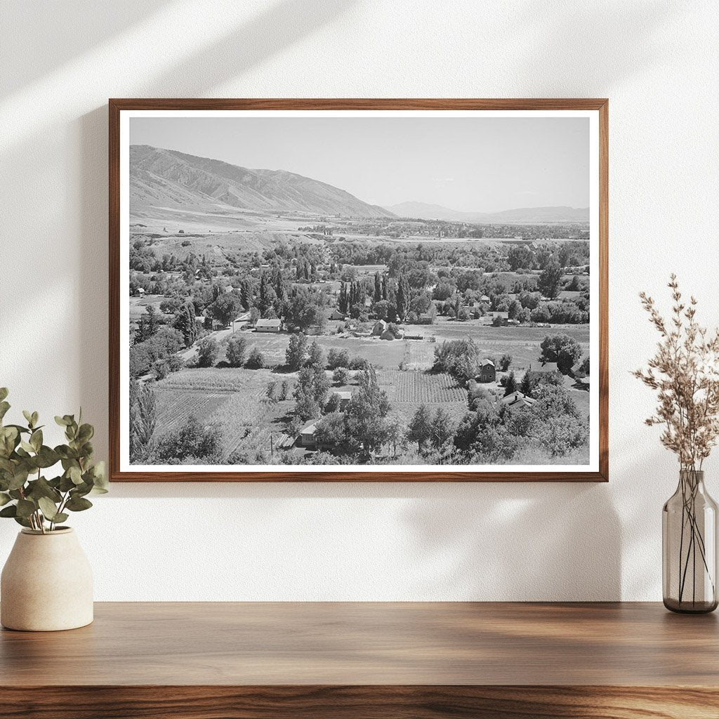 Logan Utah Rural Landscape August 1940 FSA Collection