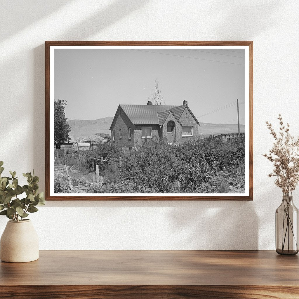 Mormon Farmers Home in Box Elder County 1940