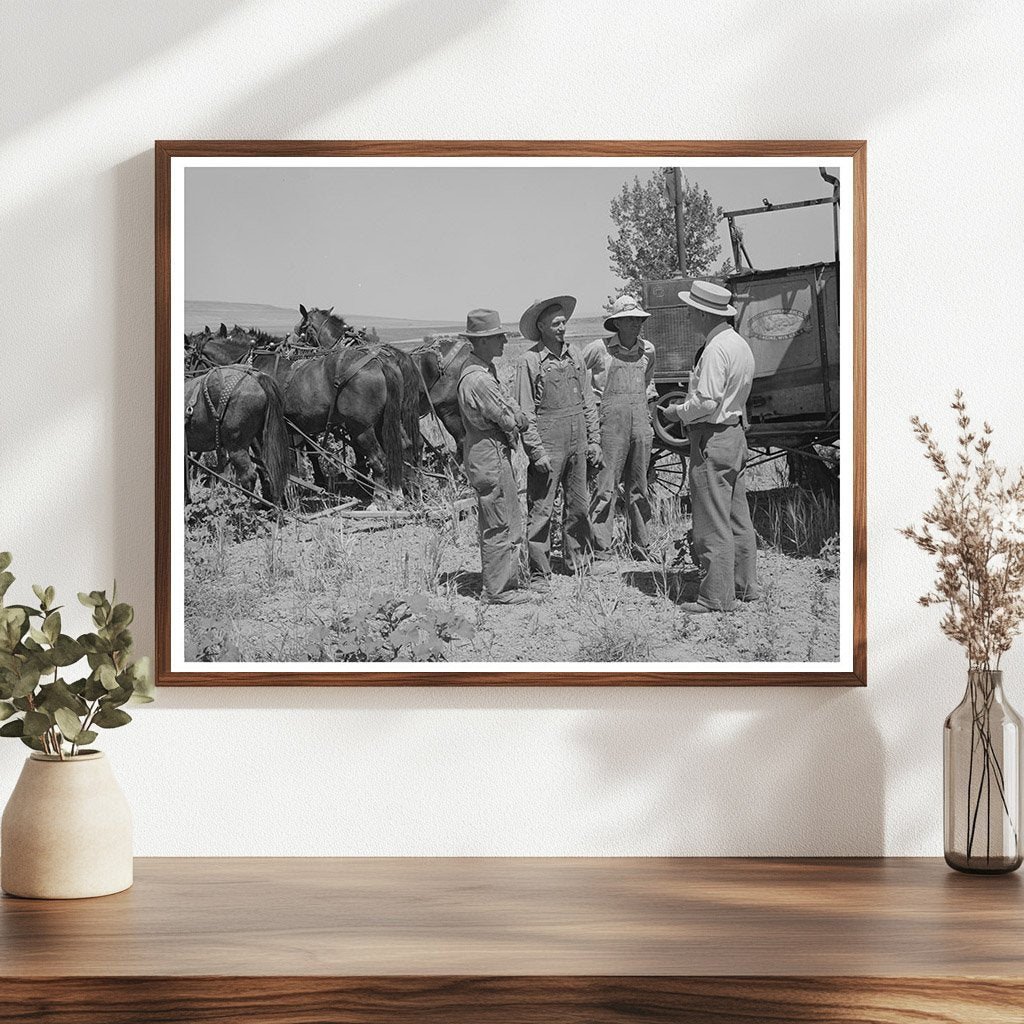 Thayne and Ericson Brothers Discuss Tractor Cooperative 1940