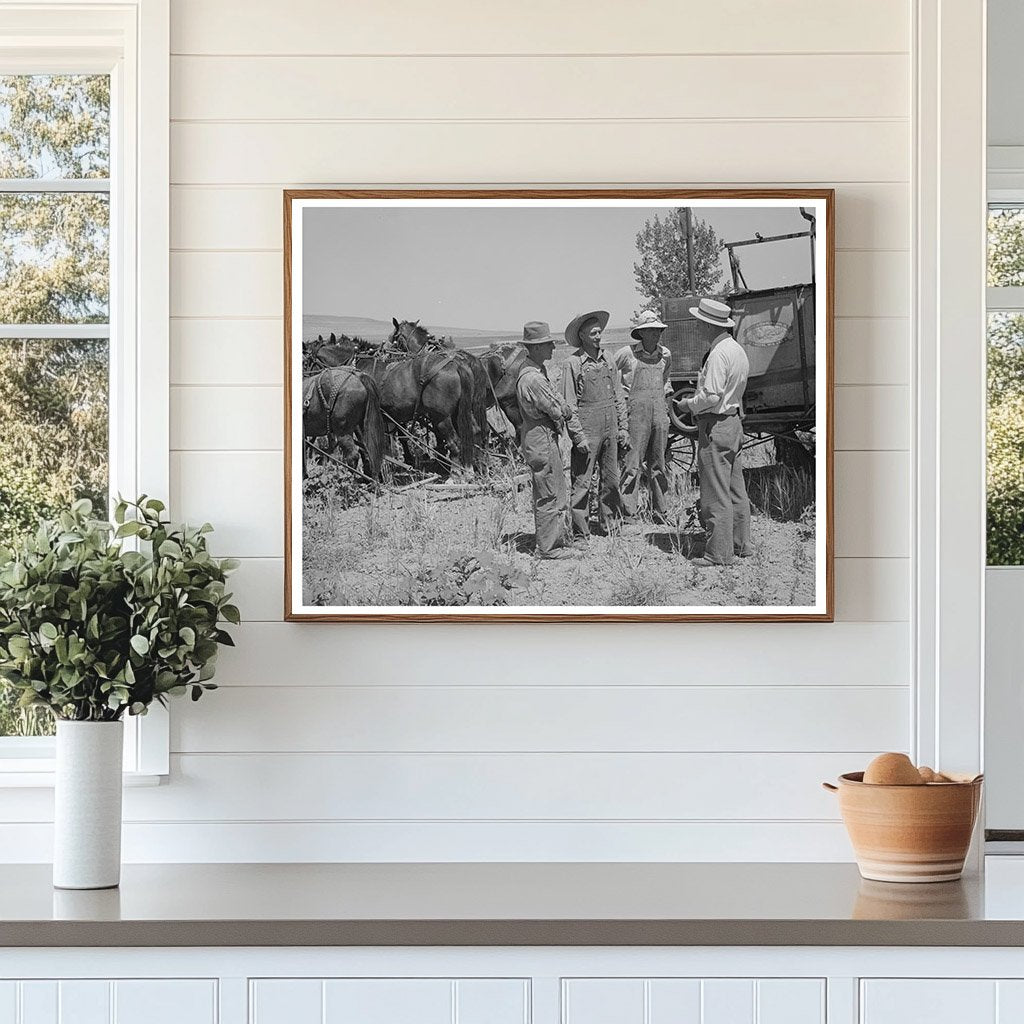 Thayne and Ericson Brothers Discuss Tractor Cooperative 1940