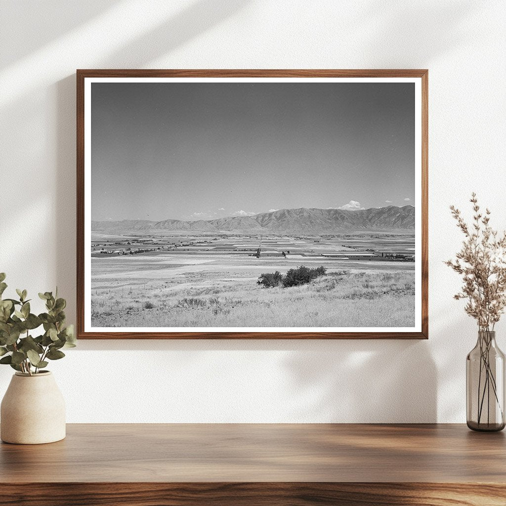 Mormon Farms Layout Tremonton Utah August 1940