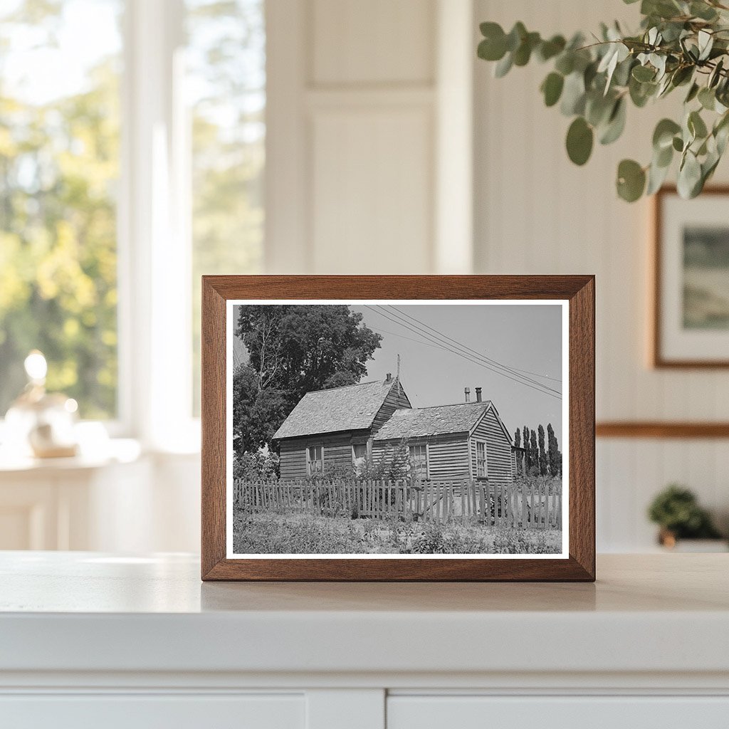 Mormon Farmer House Mendon Utah August 1940