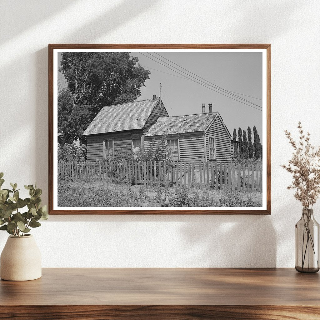 Mormon Farmer House Mendon Utah August 1940