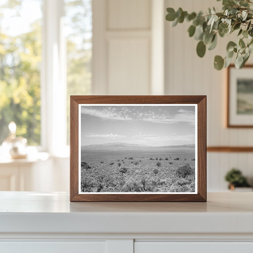 Vintage 1940 Landscape Box Elder County Utah Photo