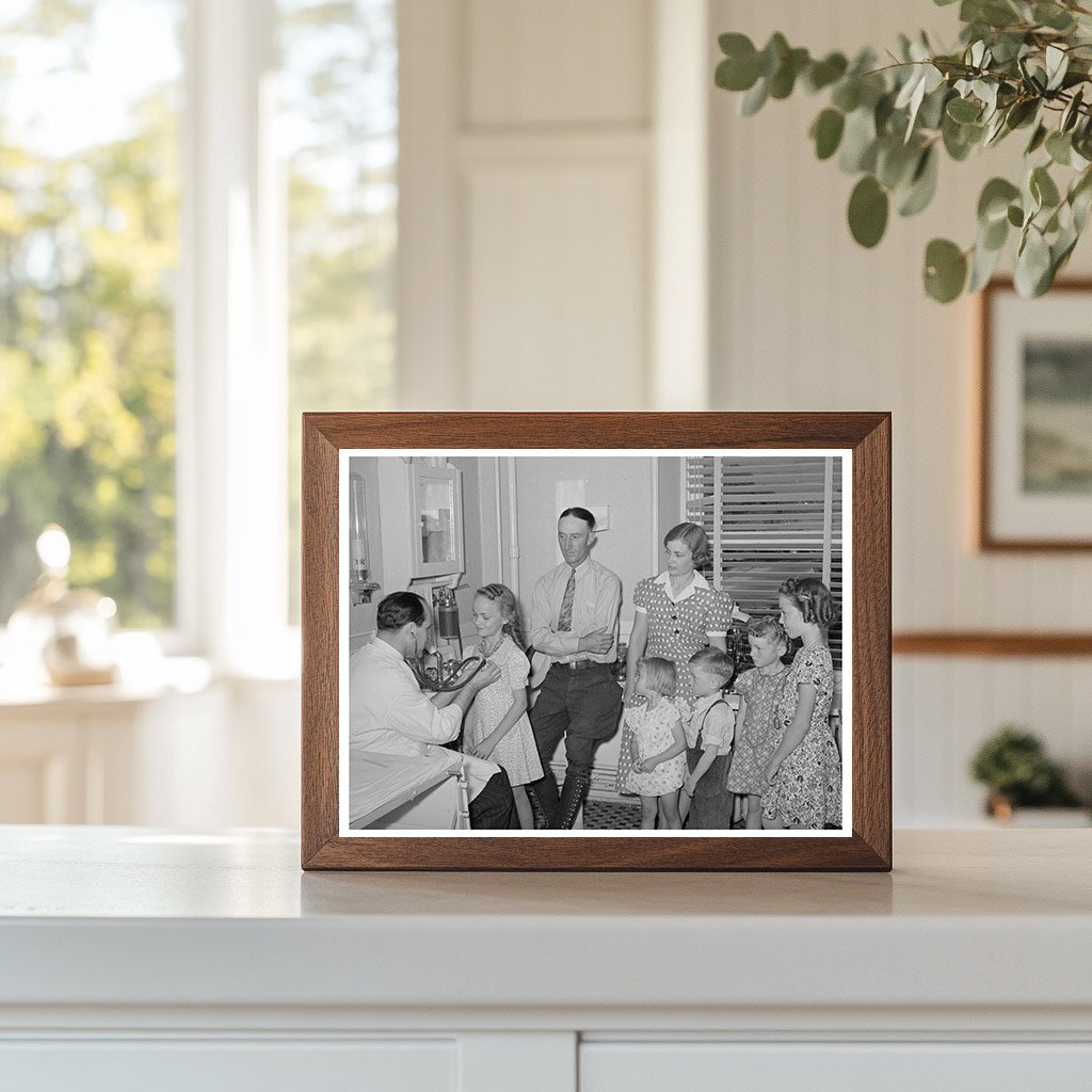 Doctor and Family in Box Elder County Utah August 1940
