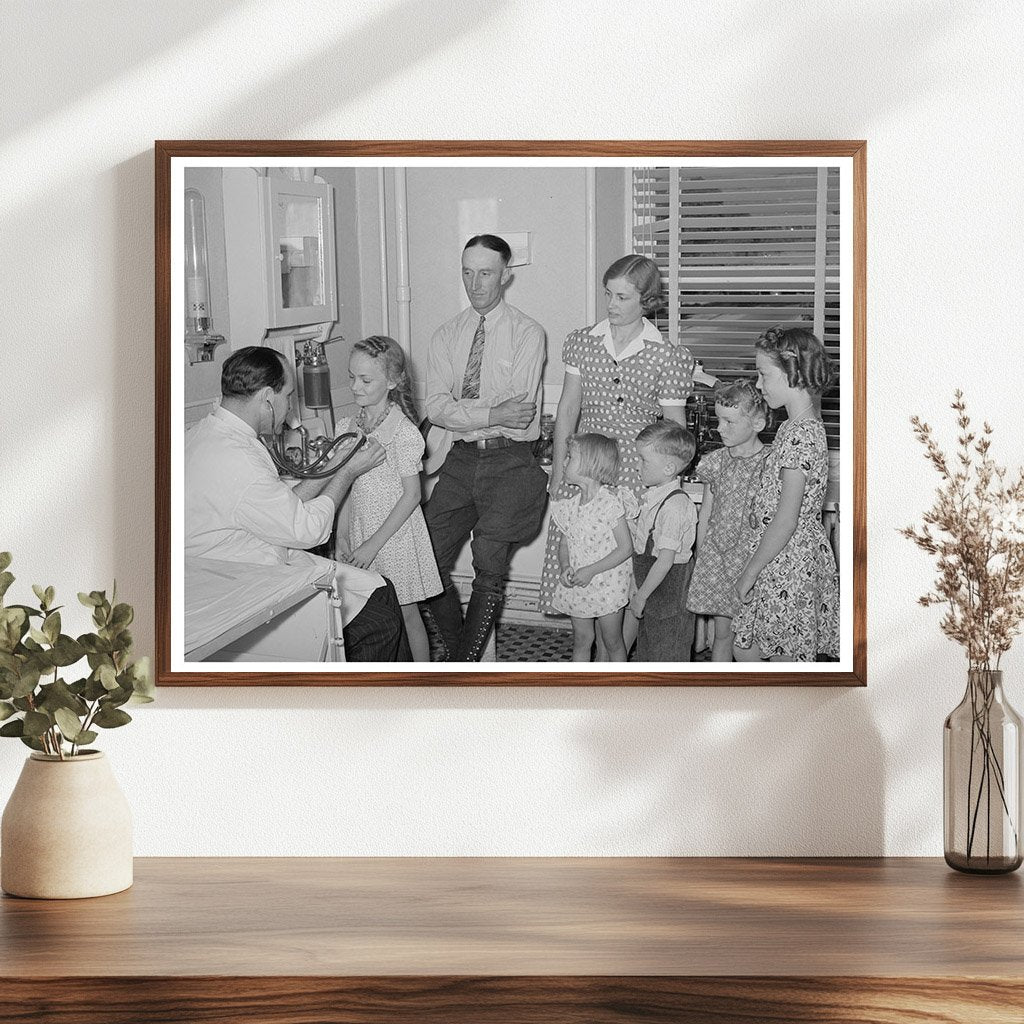 Doctor and Family in Box Elder County Utah August 1940