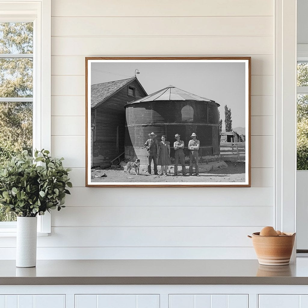 Ericson Brothers Grainery Box Elder County Utah 1940