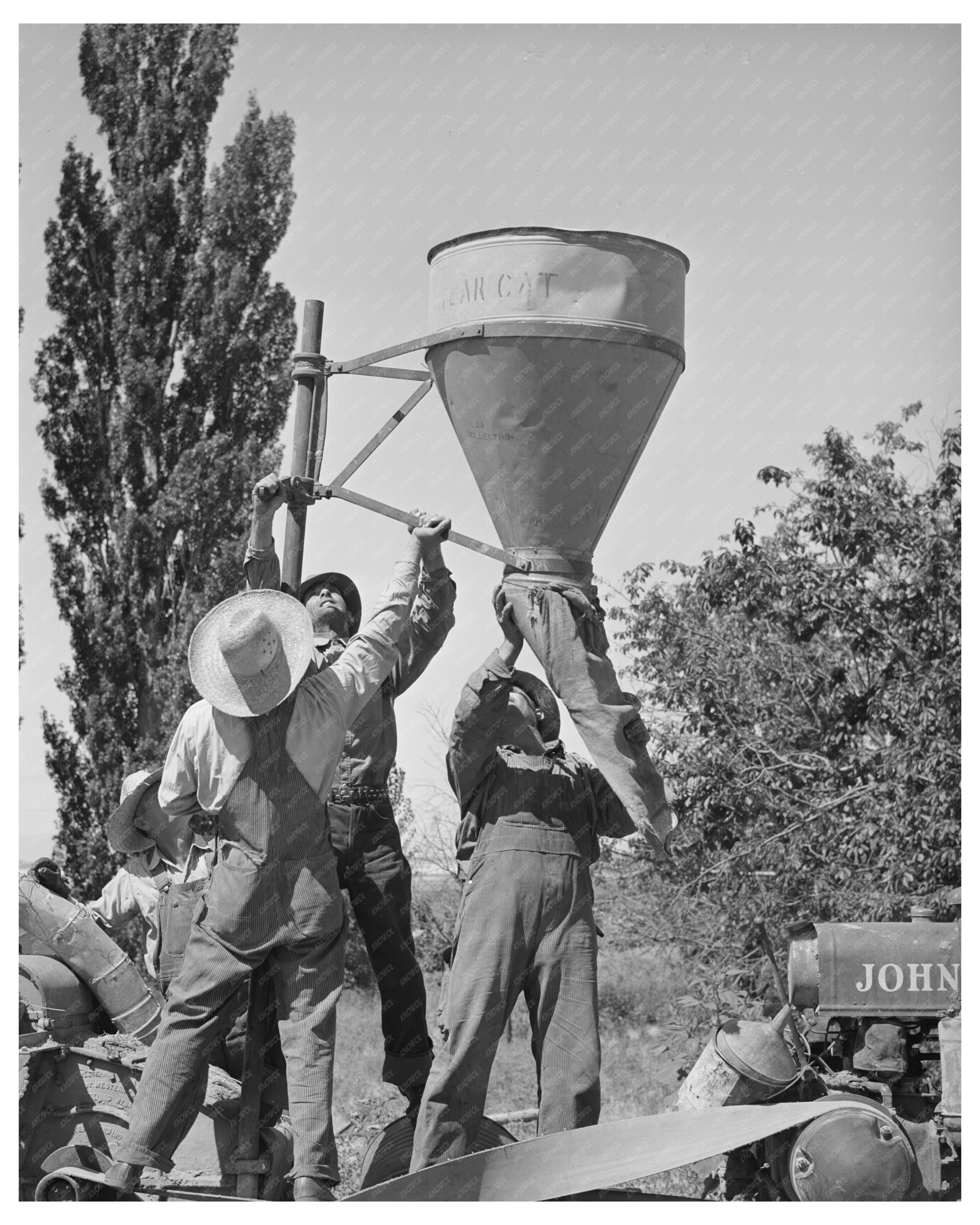 Farm Security Administration Hay Chopper Box Elder County 1940