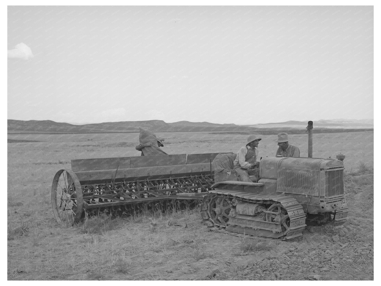 Farm Security Administration Cooperative Drill Oneida County 1940