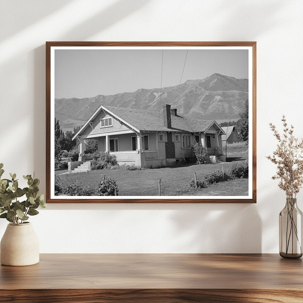 House of the Major Mendon Utah August 1940 Image