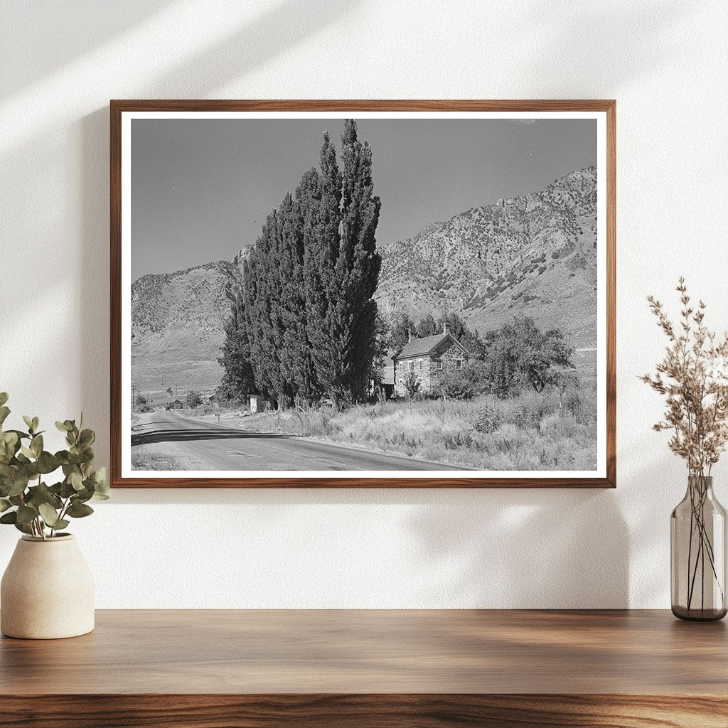 Vintage Rural Landscape Box Elder County Utah 1940
