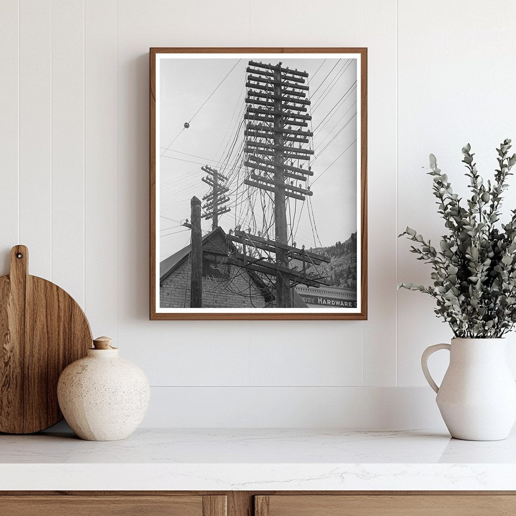 Telluride Colorado Electrical Wiring Disrepair September 1940