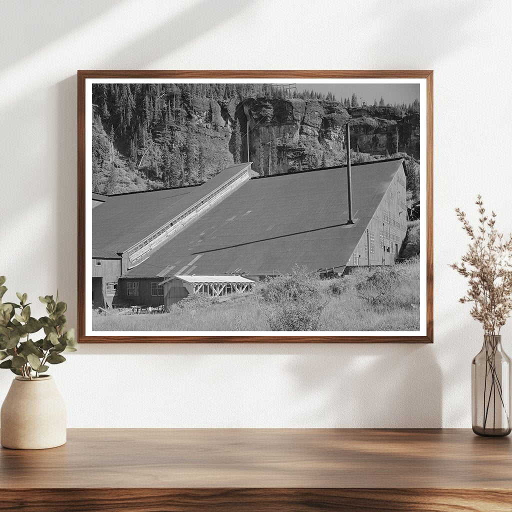 Camp Bird Mine Mill Ouray County Colorado 1940 Image