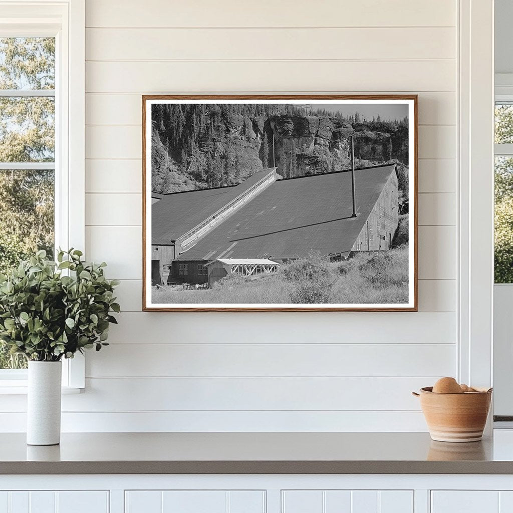 Camp Bird Mine Mill Ouray County Colorado 1940 Image