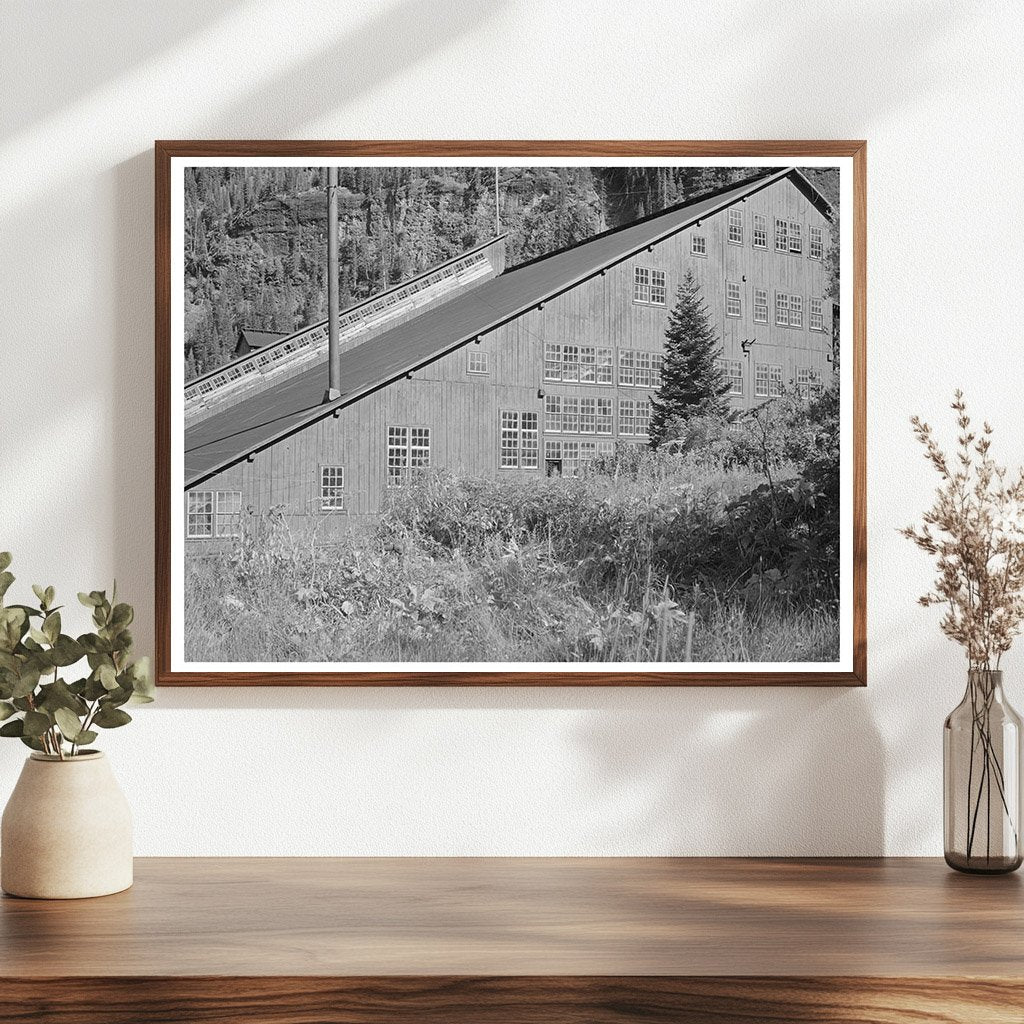 Gold Mill Detail Camp Bird Mine Ouray County Colorado 1940