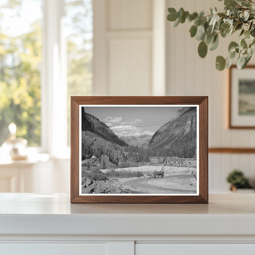 Camp Bird Gold Mine Tailings Pit Ouray County 1940