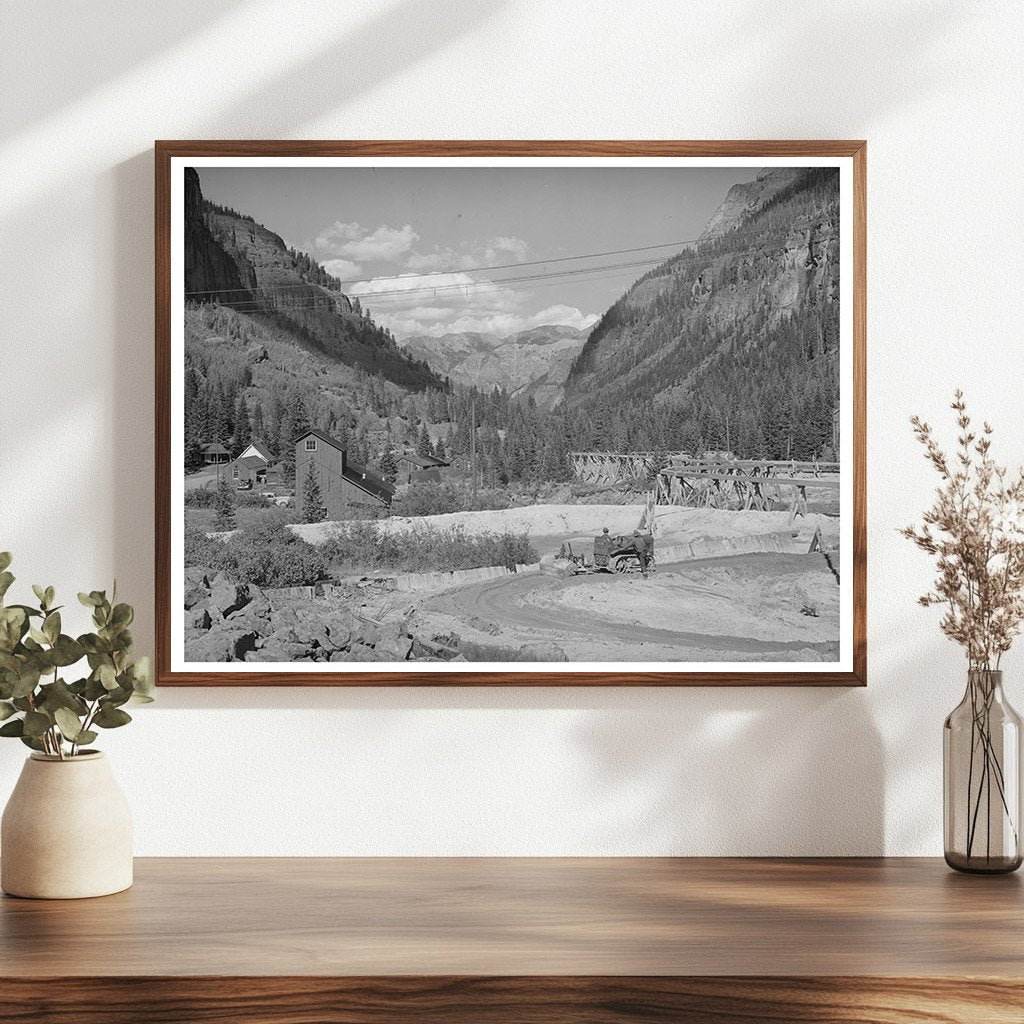 Camp Bird Gold Mine Tailings Pit Ouray County 1940