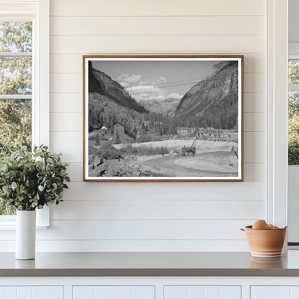 Camp Bird Gold Mine Tailings Pit Ouray County 1940