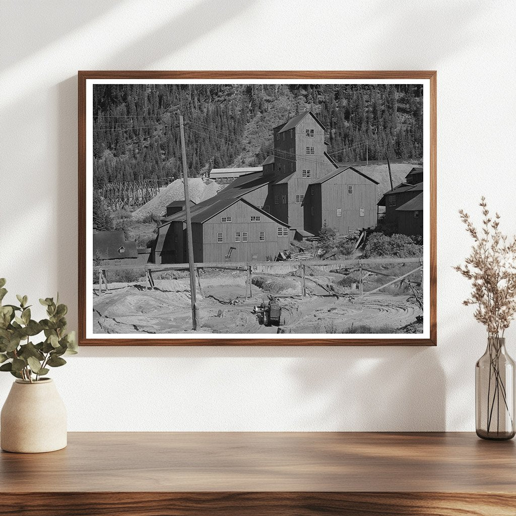 Camp Bird Mine Mill September 1940 Ouray County Colorado