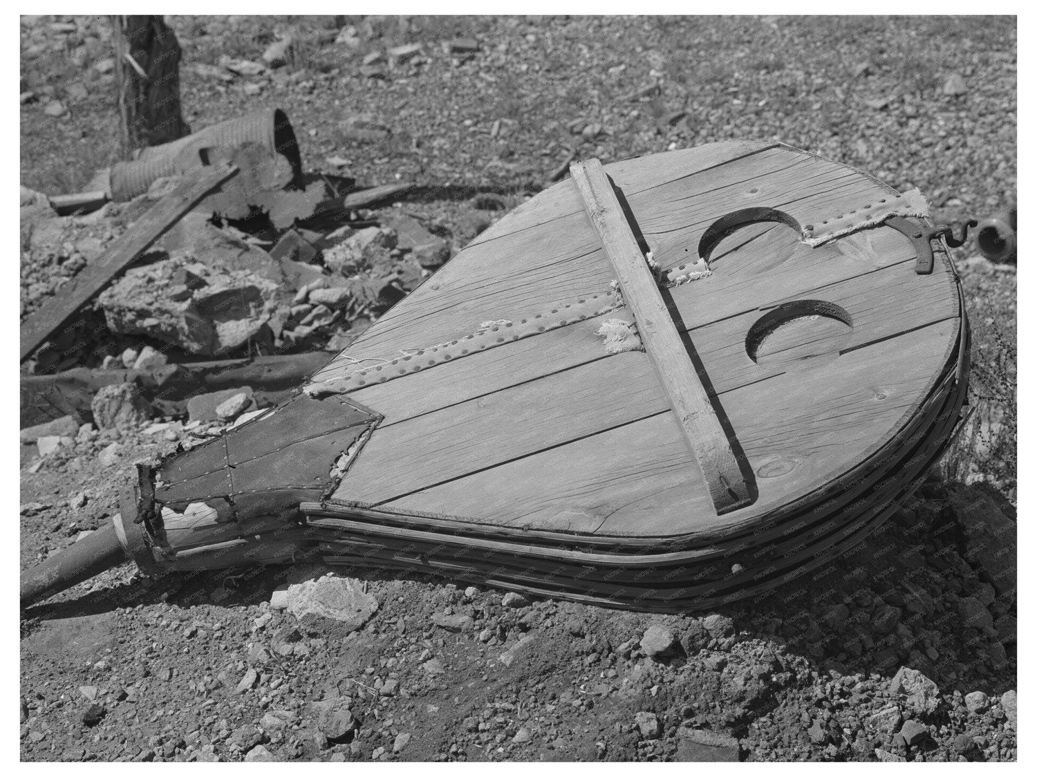 Vintage Bellows at Abandoned Mill Telluride Colorado 1940