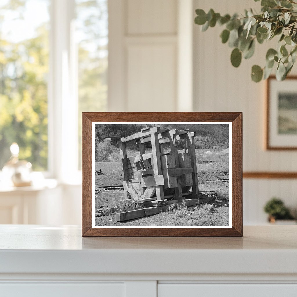 Vintage Screening Equipment at Telluride Gold Mill 1940