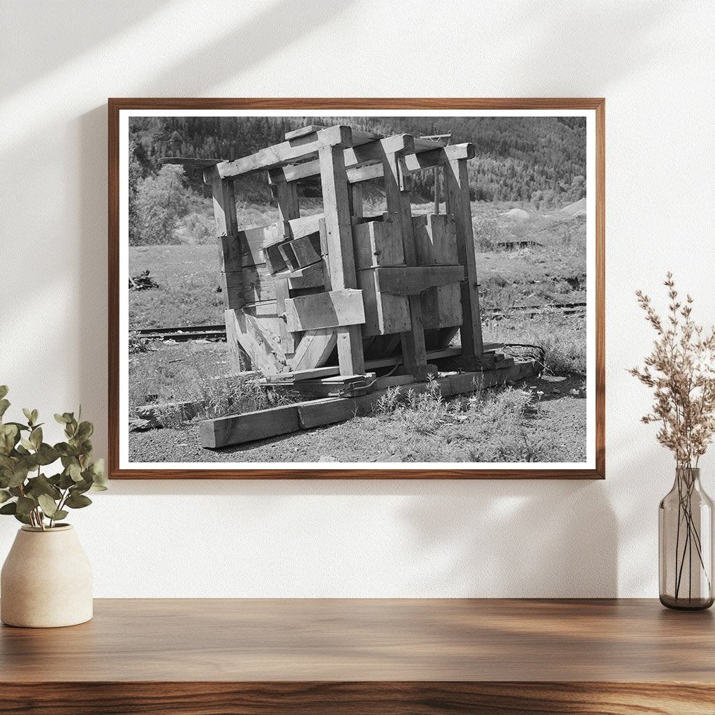 Vintage Screening Equipment at Telluride Gold Mill 1940