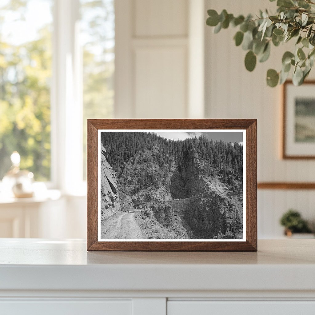 Ouray County Colorado Road Infrastructure September 1940