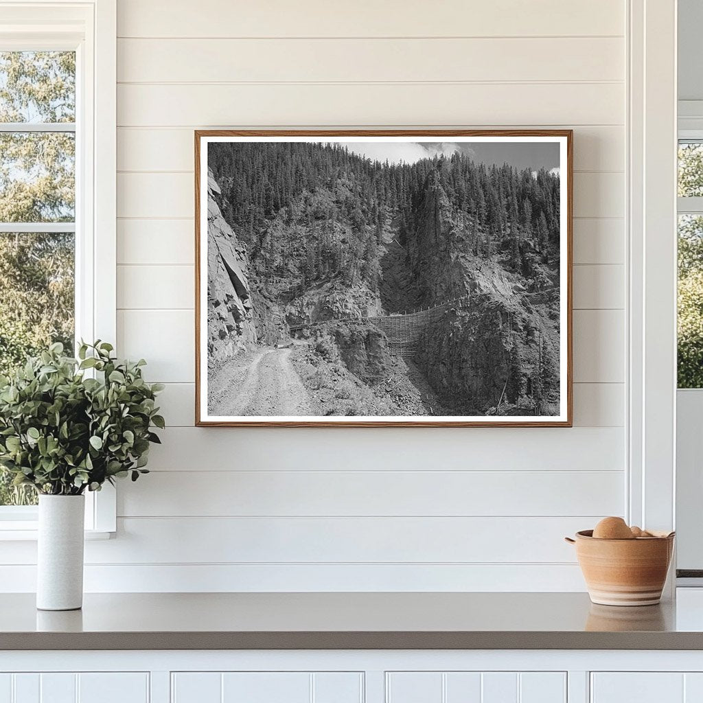 Ouray County Colorado Road Infrastructure September 1940