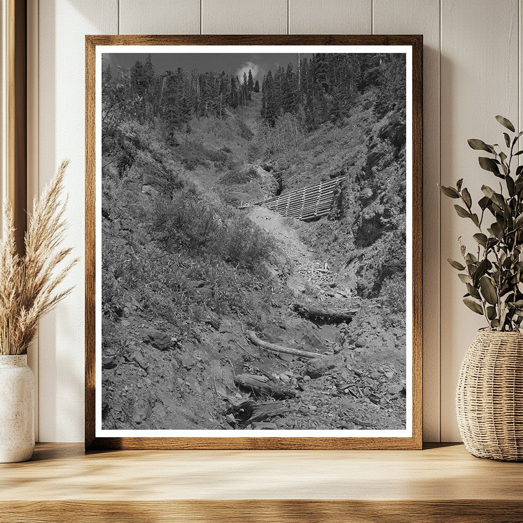 Telluride Gold Ore Handling Platform September 1940