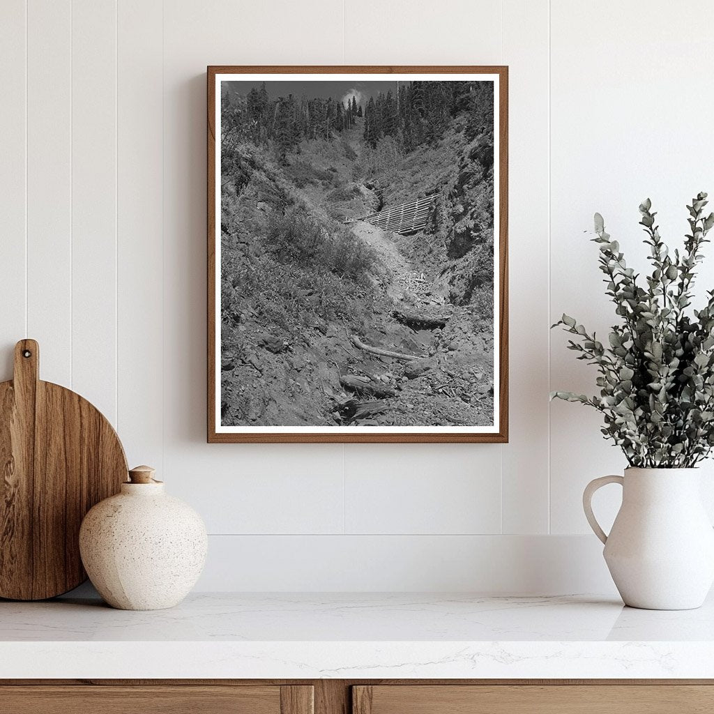 Telluride Gold Ore Handling Platform September 1940