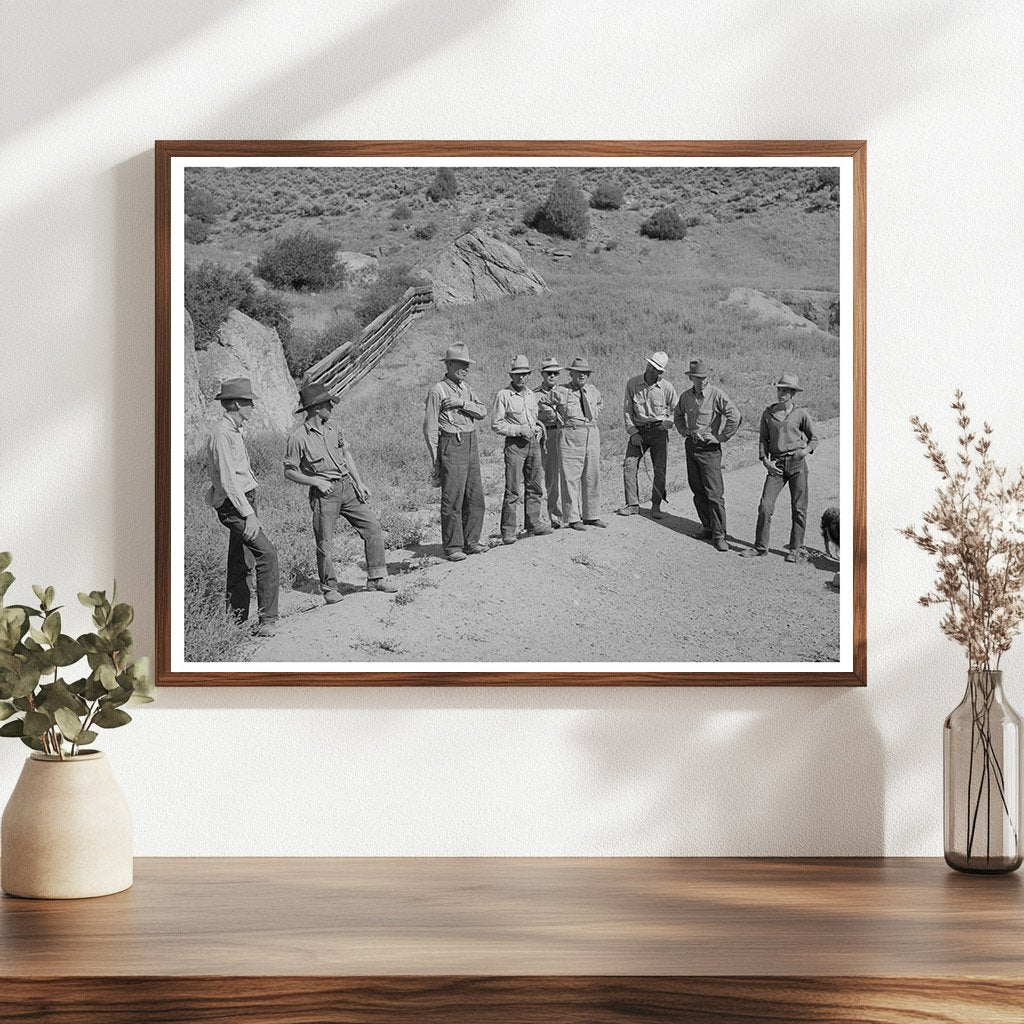 Sheepmen in Cimarron Colorado September 1940