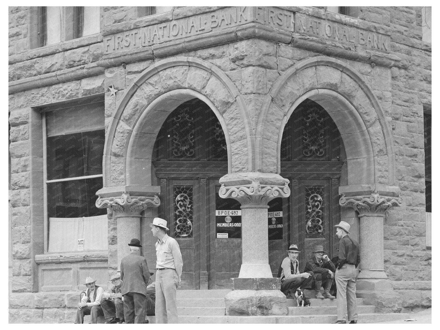 Telluride Elks Club in Former Bank Building 1940