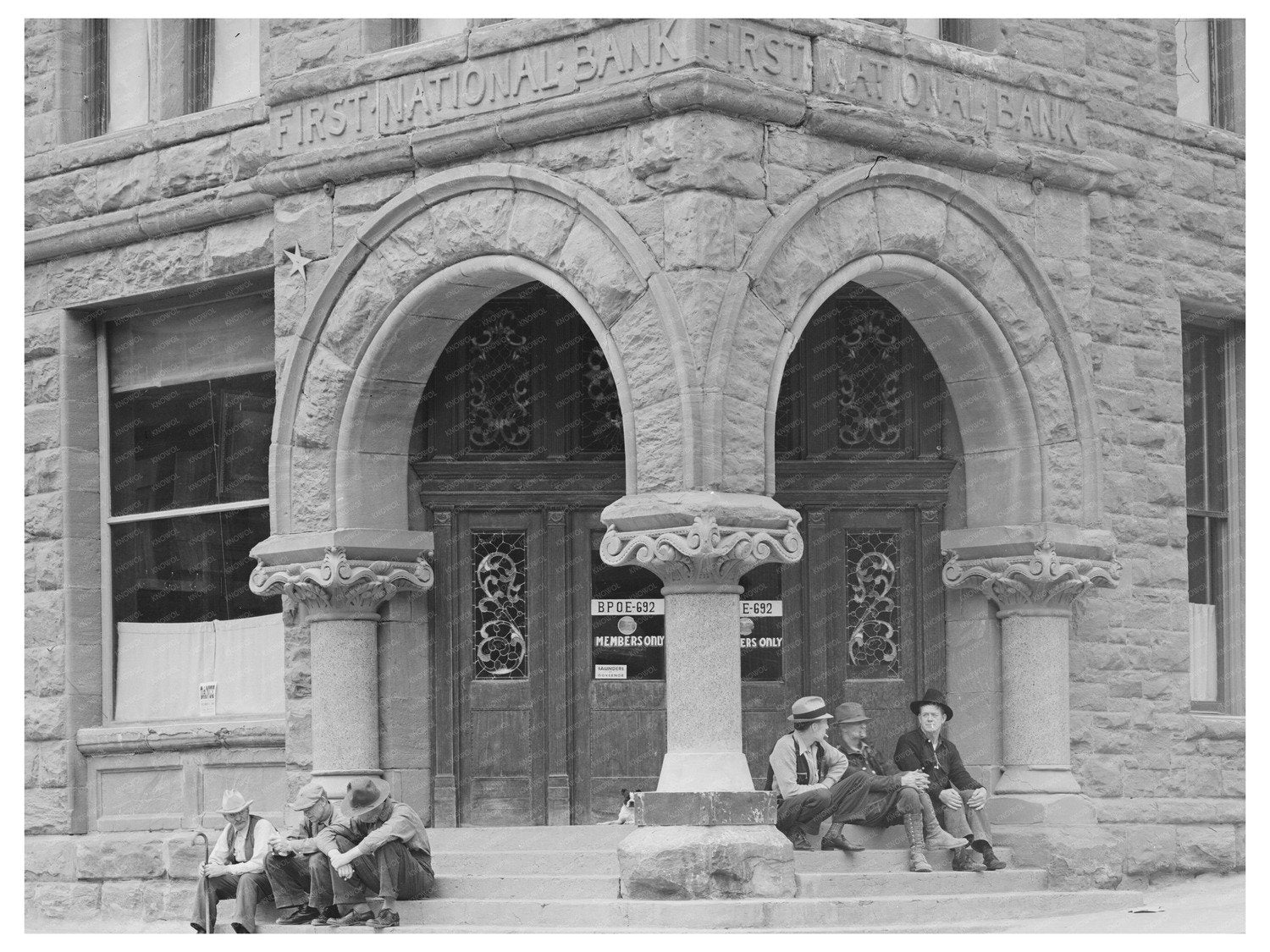 Vintage Elks Club Building Telluride Colorado 1940
