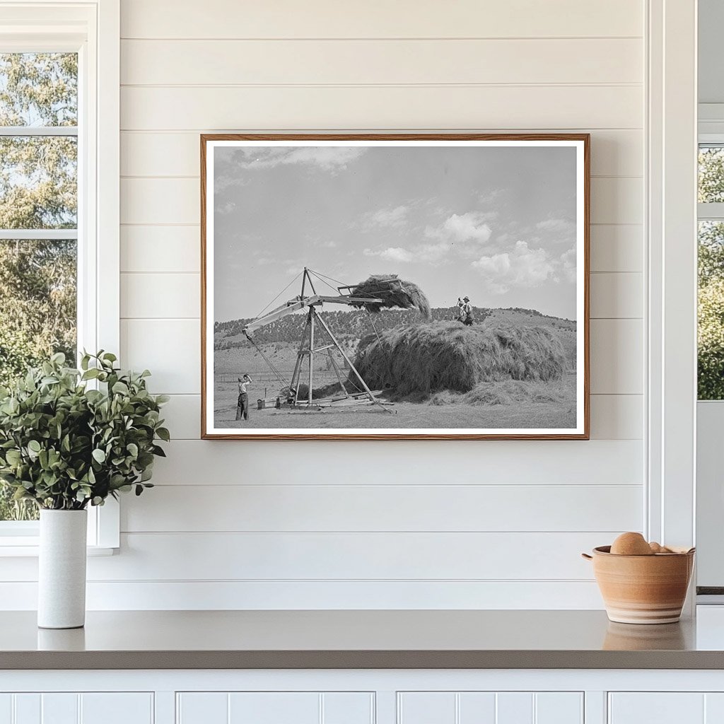 Stocking Hay in Ouray County Colorado 1940