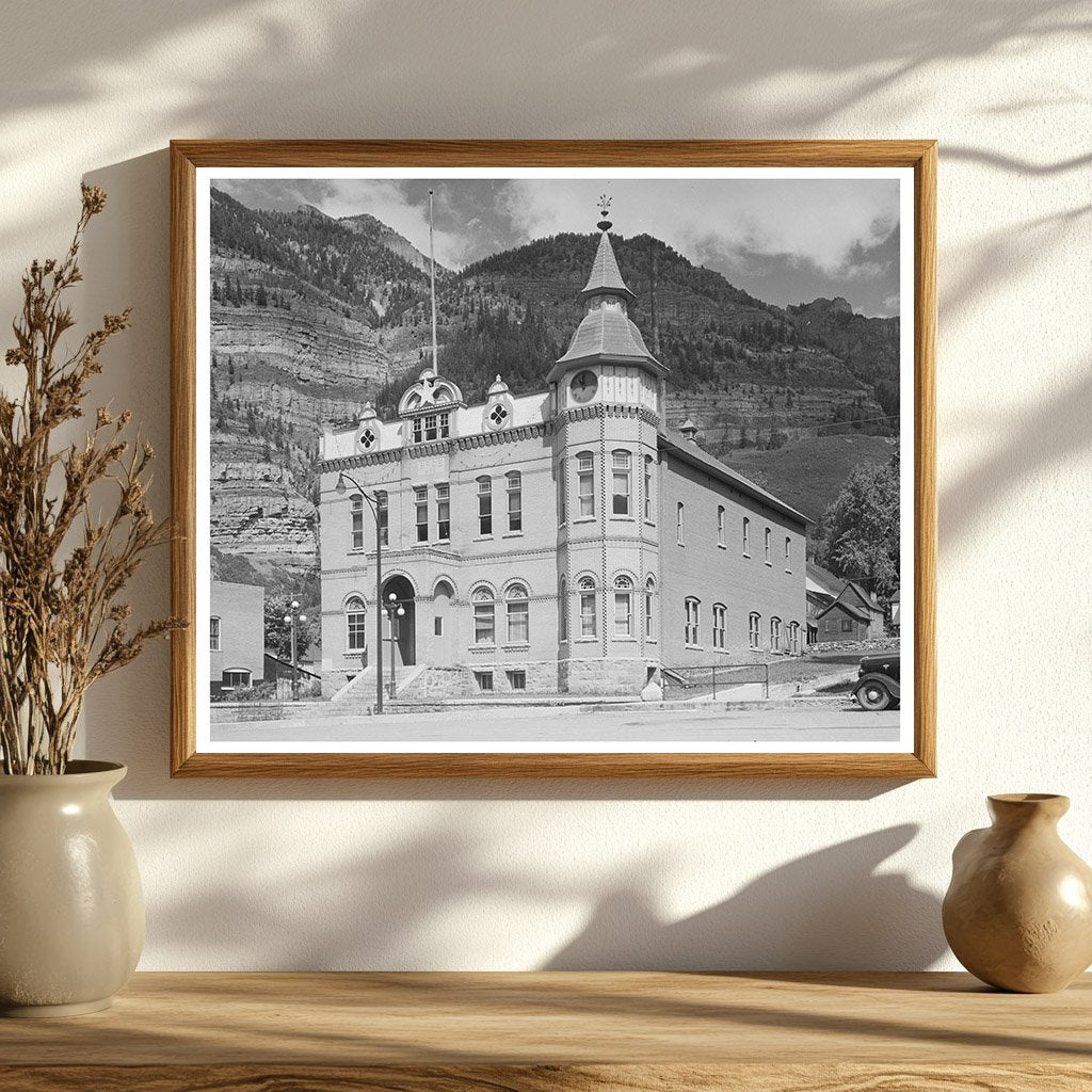 Elks Lodge Ouray Colorado 1940 Architectural Design