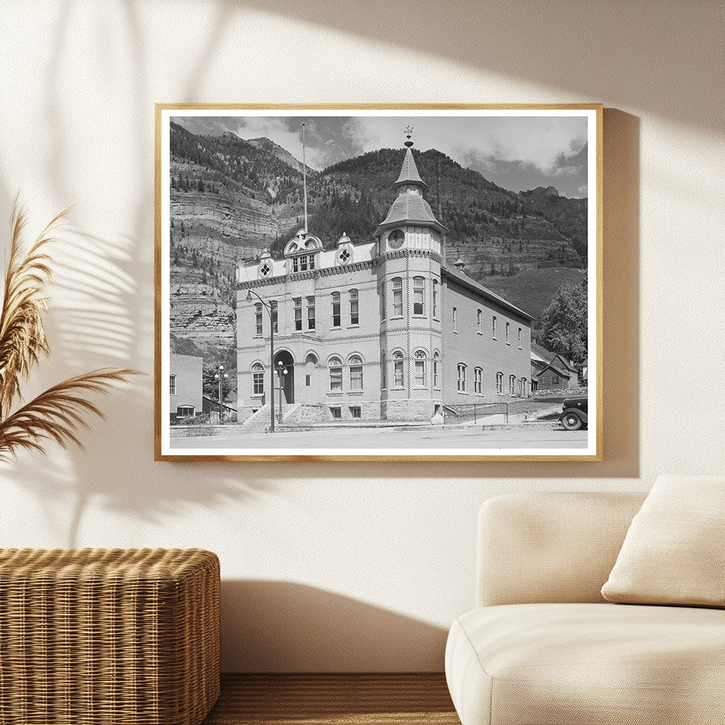 Elks Lodge Ouray Colorado 1940 Architectural Design