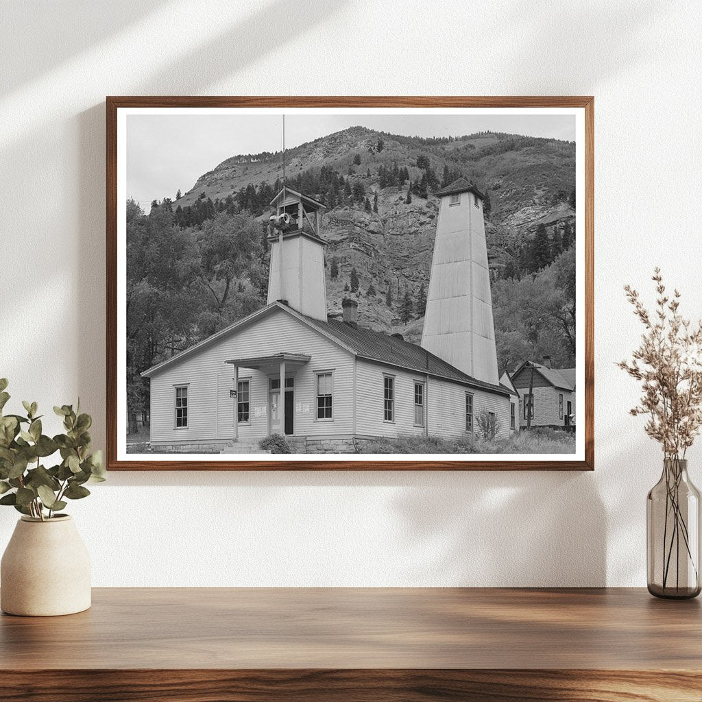 Telluride City Hall Vintage Image September 1940