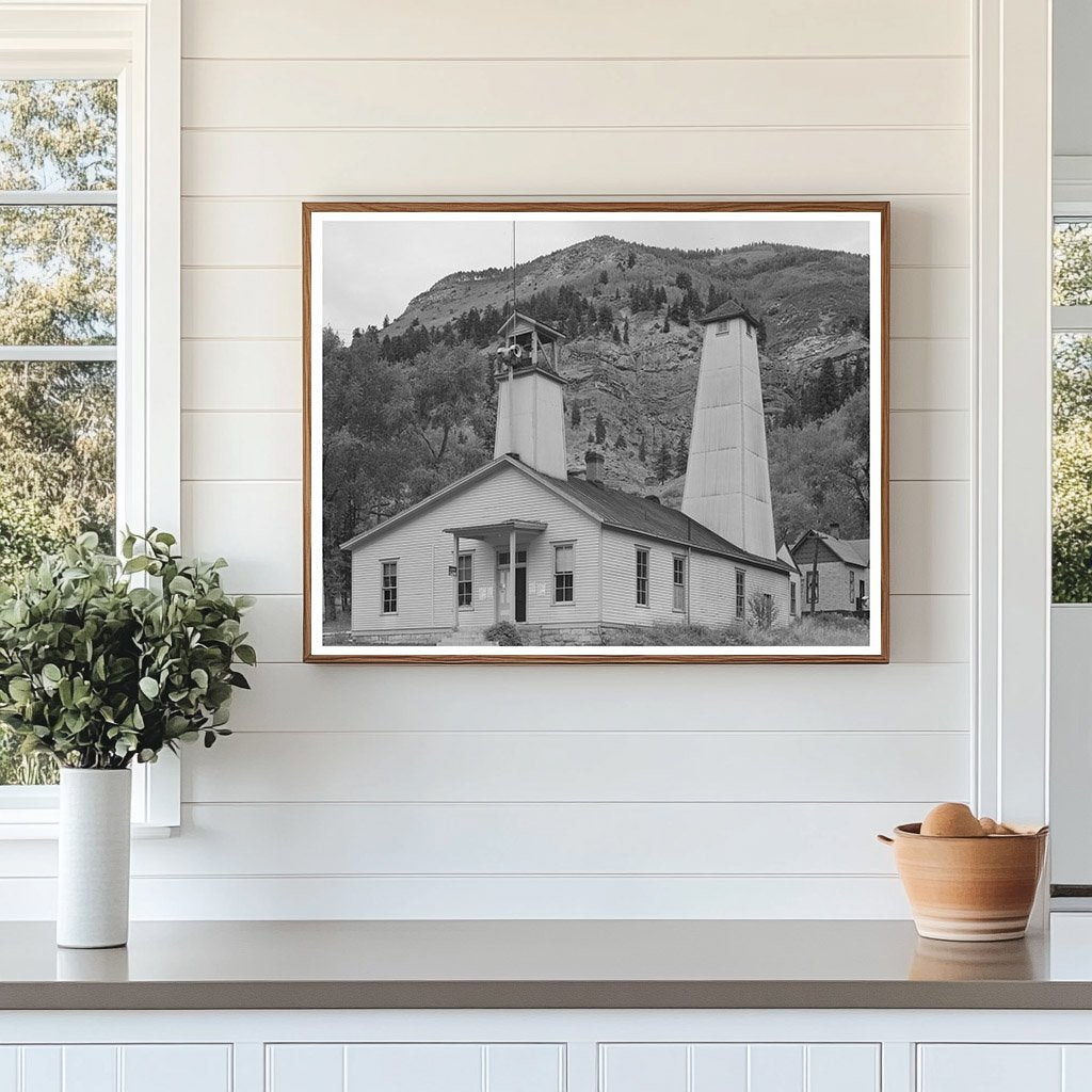 Telluride City Hall Vintage Image September 1940