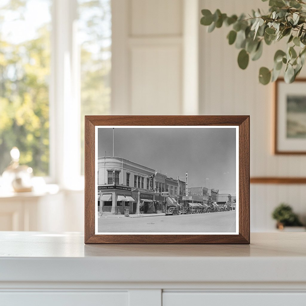 Main Street Montrose Colorado September 1940 Historic Photo