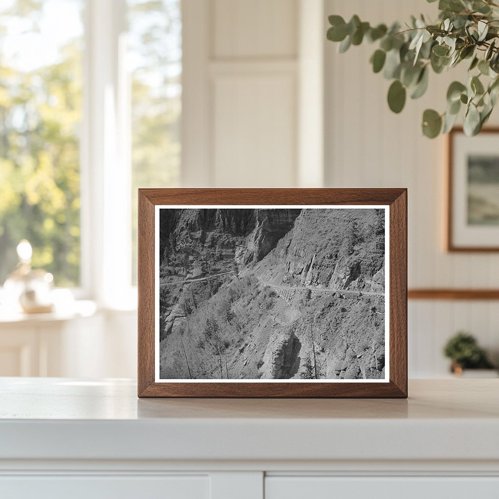 Mountain Road Near Telluride Colorado September 1940