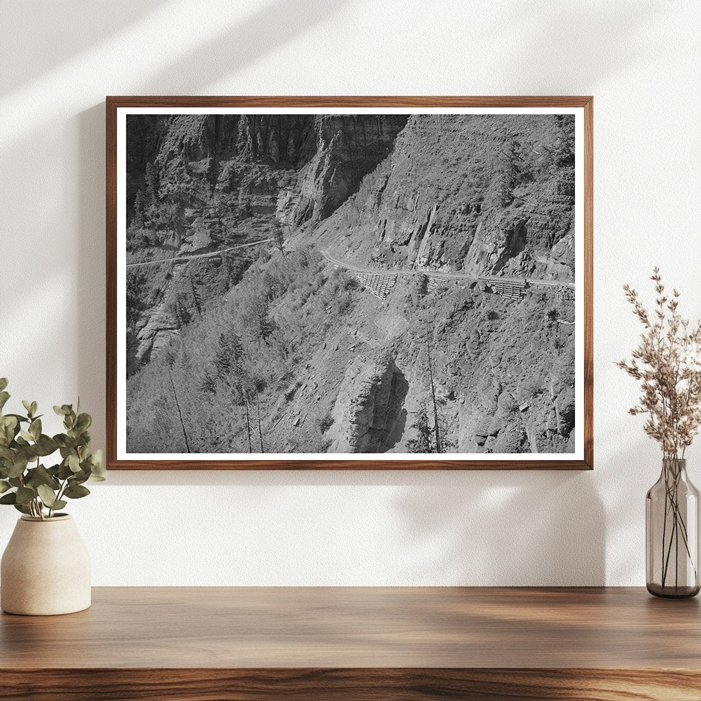 Mountain Road Near Telluride Colorado September 1940