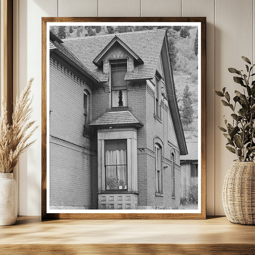 Historic Residence Detail in Telluride Colorado 1940